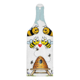 Glas Schneidbrett Valentinstag Schneidebrett