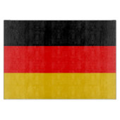 Glas Schneidebrett Deutschland Fahne (Vorderseite)