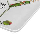 GLAS SCHNITTBOARDS - Mehr Oliven. Speisen von Vegg Schneidebrett (Ecke)