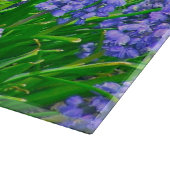 GLAS-SCHNITTSTELLE, "GRAPE-HYACINTHS" SCHNEIDEBRETT (Ecke)