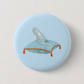 Glas-Schuh Button (Vorderseite)