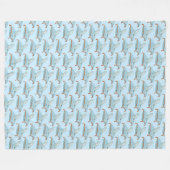 Glas-Schuh Fleecedecke (Vorderseite (Horizontal))