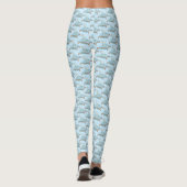 Glas-Schuh Leggings (Rückseite)
