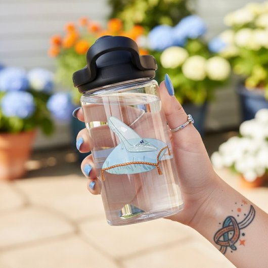 Glas-Schuh Trinkflasche