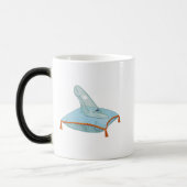 Glas-Schuh Verwandlungstasse (Links)
