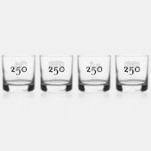 Glas Set für Whisky — Dunkel (Hinten)