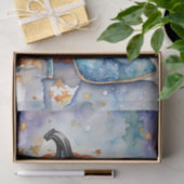 Glas Slipper Pumpkin Mairy Tale Dekoupage Papier (Geschenk)