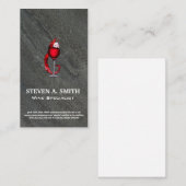 Glas-Splash | Verspätung Visitenkarte (Vorne/Hinten)