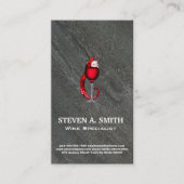 Glas-Splash | Verspätung Visitenkarte (Vorderseite)