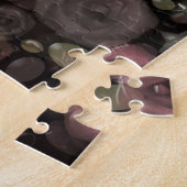 Glas, Sterne, Blume, Keramik Puzzle (Seite)