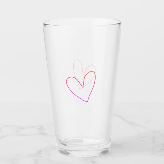 Glas Tasse (Vorderseite)