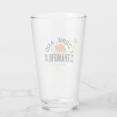 Glas Tasse (Rückseite)