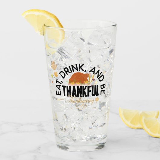 Glas Tasse (Vorderseite Ice)