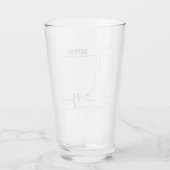 Glas Tasse (Rückseite)