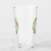 Glas-Tasse - Frühlingsblumen-Trinkglas Glas (Rechts)