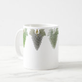 Glas-Traubencluster Kaffeetasse (Vorderseite Links)