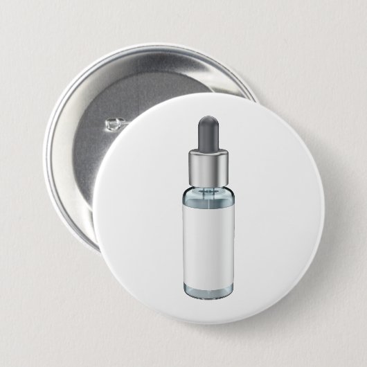 Glas-Tropfflasche mit Pipette Button (Vorne & Hinten)