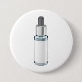 Glas-Tropfflasche mit Pipette Button (Vorderseite)