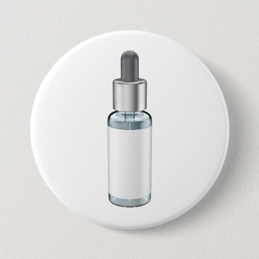 Glas-Tropfflasche mit Pipette Button (Vorderseite)