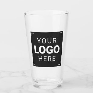 Glas-Tumbler mit Logo Glas
