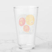 Glas Tumblers Fruchtdesign (Rückseite)