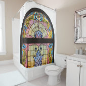 GLAS-TÜR DUSCHVORHANG (Beispiel)