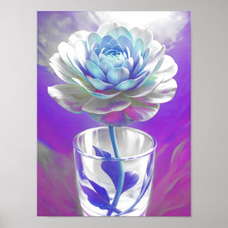 "Glas und Grün" Poster