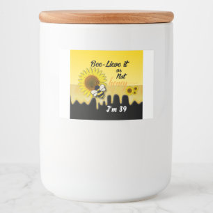 Glas-und Nahrungsmittelbehälter-Aufkleber Lebensmitteletikett