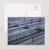 Glas und Stahl 2 Postkarte (Vorne/Hinten)