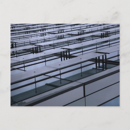 Glas und Stahl 2 Postkarte (Vorderseite)