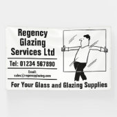 Glas und Verglasung Banner (Horizontal)