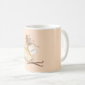 Glas Vanille Kaffeetasse (VorderseiteRechts)