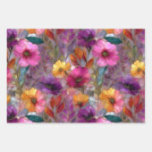 GLAS-VIBRANT-DEKORATIVPAPIER-SET GESCHENKPAPIER SET (Vorderseite 3)