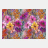 GLAS-VIBRANT-DEKORATIVPAPIER-SET GESCHENKPAPIER SET (Vorderseite 2)