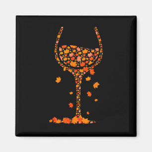 Glas von Weinahorn Herbst Herbst Sonnenschein W Magnet