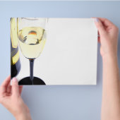 Glas-Wein Flyer (Hand)