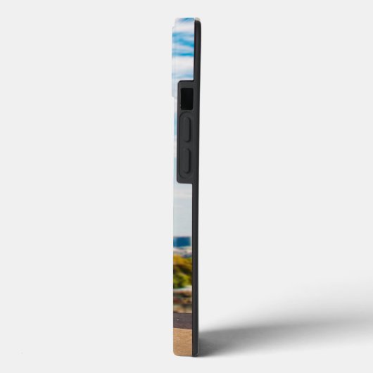 Glas Wein mit Brikenkäse auf dem Eiffelturm Case-Mate iPhone Hülle (Rückseite / Links)