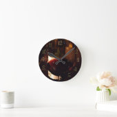 Glas Wein Runde Wanduhr (Zuhause)