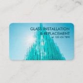 Glasarbeiten Visitenkarte (Vorderseite)