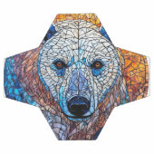 Glasarmatur für den majestätischen Eisbär Fußball (Flach)