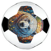 Glasarmatur für den majestätischen Eisbär Fußball (Gedreht)