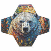 Glasarmatur für den majestätischen Eisbär Fußball (Flach)