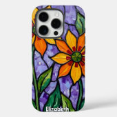 Glasarmaturen mit Blumengestecke Case-Mate iPhone Hülle (Rückseite)