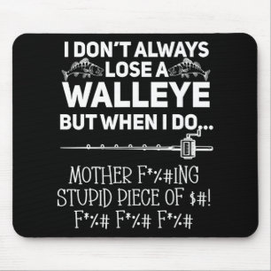 Glasaugenbarsch-Angeln Mousepad