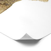 Glasaugenbarsch Kunst Poster (Ecke)