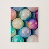 Glasbälle in beruhigenden Pastellfarben Puzzle (Vertikal)