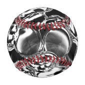 Glasbälle oder metallische dunkelste? baseball (Vorderseite)