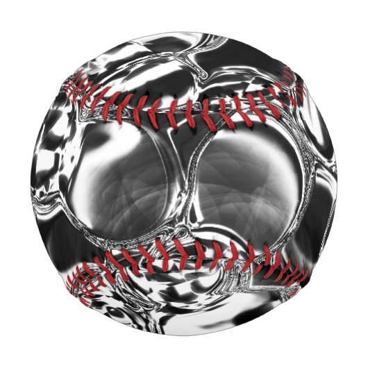 Glasbälle oder metallische dunkelste? baseball (Vorderseite)