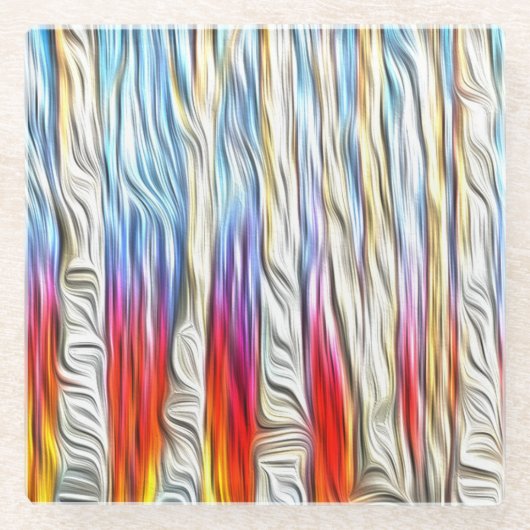 Glasbaum-Untersetzer Glasuntersetzer (Vorderseite)