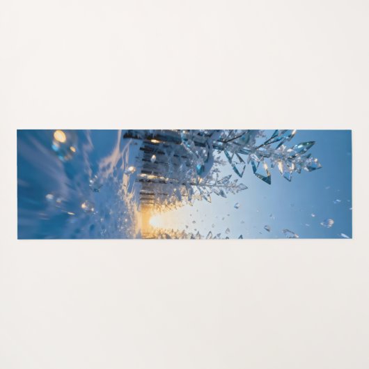 Glasbäume, gefroren yogamatte (Rückseite (Horizontal))